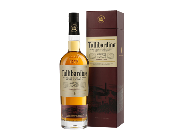 Whisky Tullibardine Burgundy Finish 228 Sous Étui