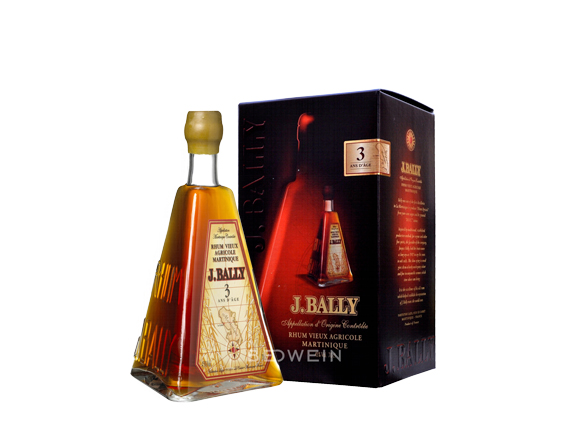 Rhum Bally Pyramide 3 Ans Sous Étui