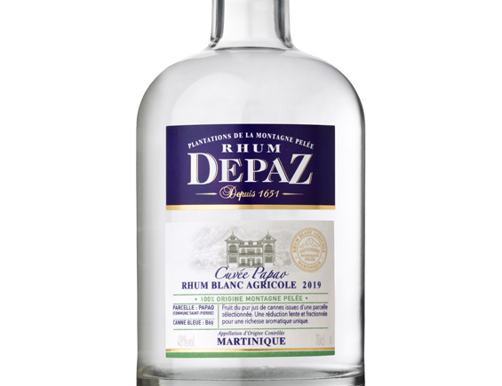 Rhum Depaz Cuvée Papao Millésime 2020