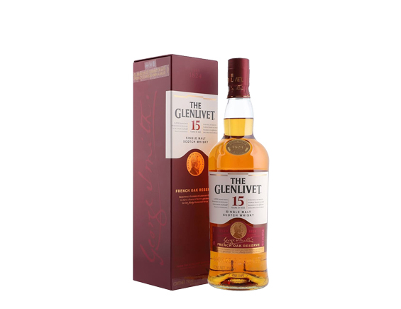 Whisky Glenlivet 15 Ans Sous Étui