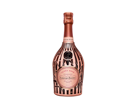 Champagne Laurent-Perrier Cuvée Rosé Robe Bambou Édition Limitée