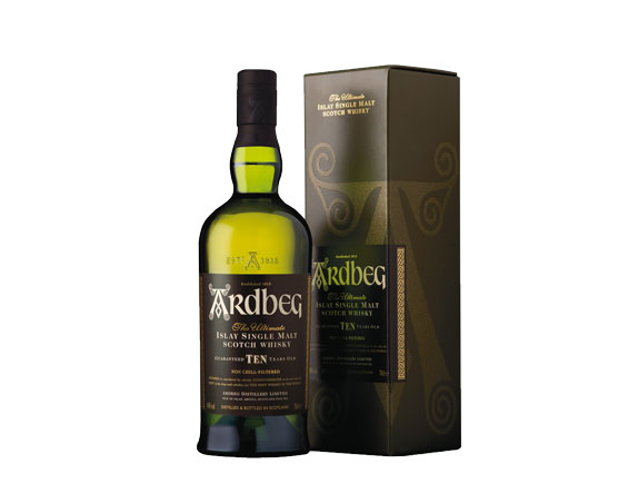 Whisky Ardbeg Ten 10 Ans Single Malt Sous Étui