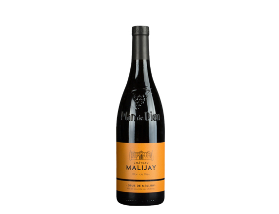 Château Malijay Côtes du Rhone Village Plan de Dieu Opus rouge 2024