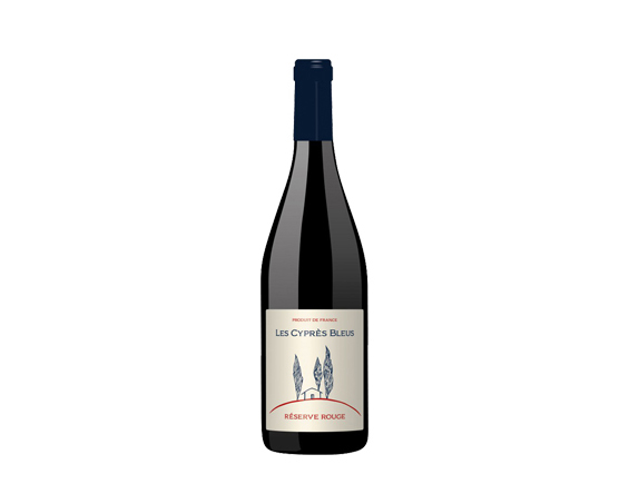 Les Cyprès Bleus Réserve Rouge By Jeff Carrel 